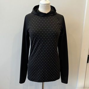 Old Navy Active Go-Dry Semi-fitted Black Sweater Shirt - Medium Tall